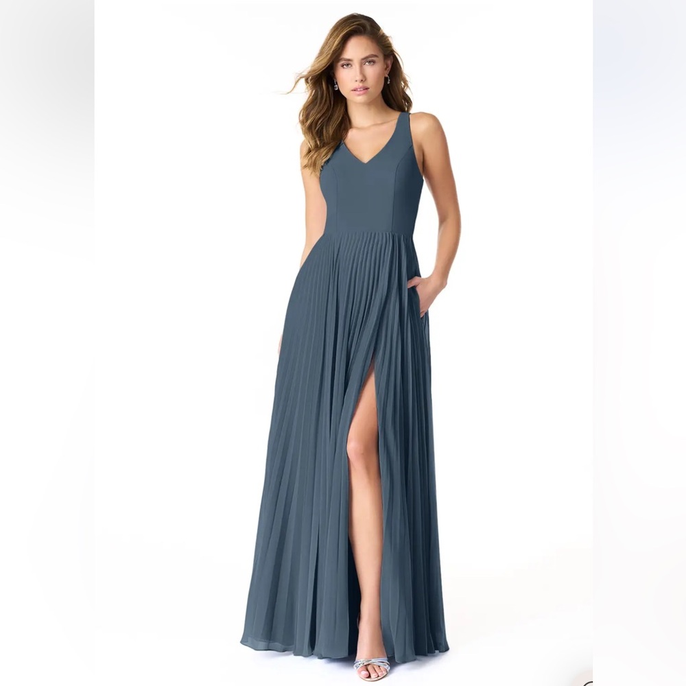Azazie Bridesmaid Dress- A2 Neptune